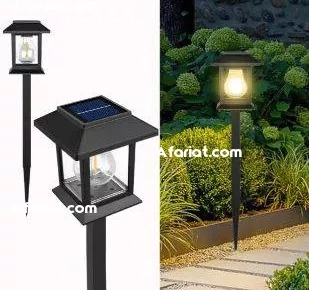 Lampe solaire extérieure - Courte