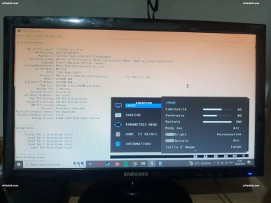 pc gamer avec écran