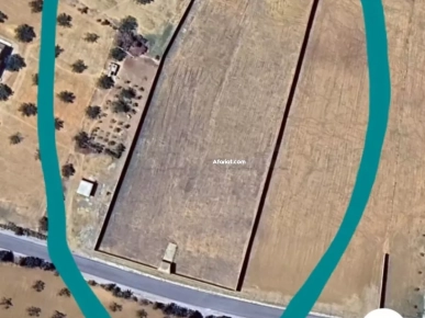 Terrain clôturé de  8200m² à HAMMAMET