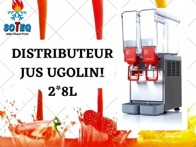 DISTRIBUTEUR JUS UGOLINI 2*8L DISTRIBUTEUR JUS UGOLINI 2*8L