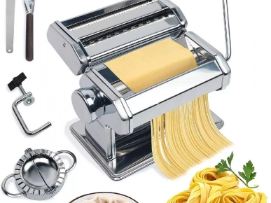 Machine à pâtes manuelle en acier inoxydable