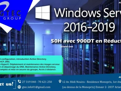 Formation Microsoft Windows Server 2019 Formation Microsoft Windows Server 2019
