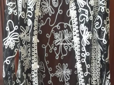 veste style kimono transparente