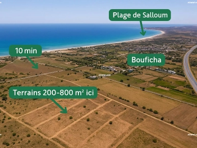 terrains à bouficha terrains à bouficha