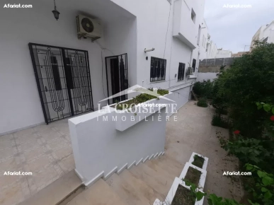 Rez-de-chaussée de villa S+3 à Ain Zaghouan Nord MRCL0257