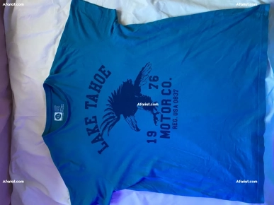 Blue Bliss: Premium Comfort 100%cotton TShirt Elevate Your Style! Blue Bliss: Premium Comfort 100%cotton TShirt Elevate Your Style!