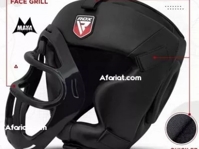 Casque avec grille amovible RDX taille L pour arts martiaux