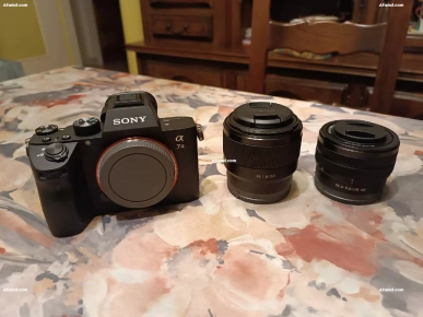 pack Sony alpha7 iii avec 2 objective utilisé quelque fois