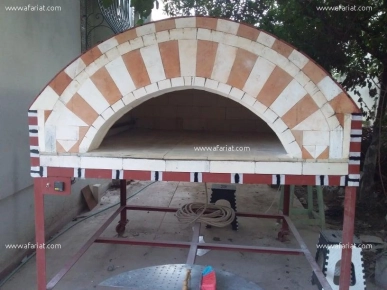 fabrication  de fours pizza a bois et a gaz