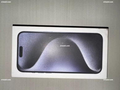 iPhone 15 pro max blue titanium