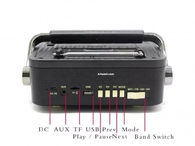 Radio nostalgique rechargeable Meier