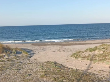 un terrain situé a Kerkwen Plage Kelibia