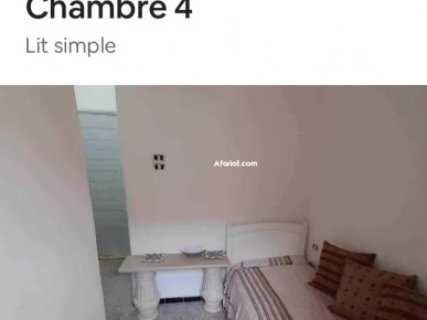 Location d’une maison à 5min à pied de la plage