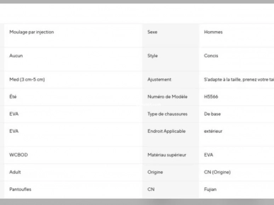 Hommes pantoufles été/Printemps EVA à semelles souples Taille 46