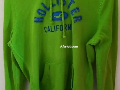 Hoody vert de la société HOLLISTER, taille M