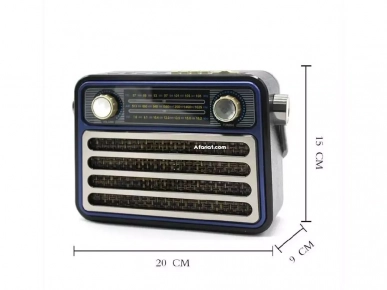 Radio nostalgique rechargeable Meier