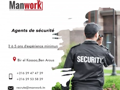 Agent de sécurité Agent de sécurité