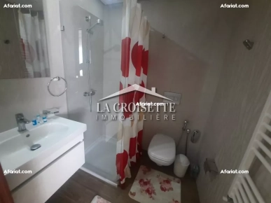 Appartement S+3 meublé aux Jardins de Carthage MAL0621