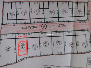 قطعة ارض مقسمة وصالحة للبناء قطعة ارض مقسمة وصالحة للبناء