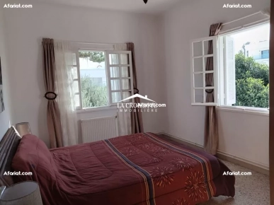 Etage de villa S+2 vue sur mer à La Marsa ZEL0516