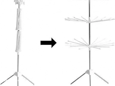 Sèche linge portable à 3 niveaux