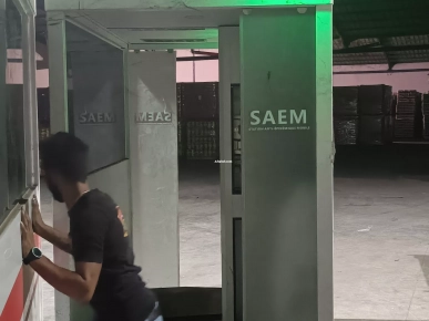 Cabines de désinfection