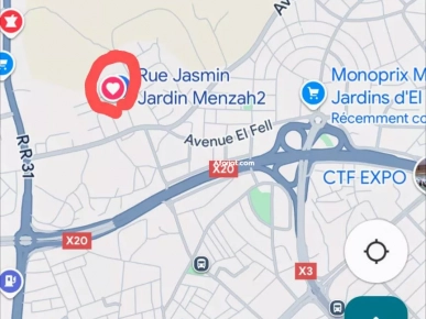 etage RDC 3CH 2SB Proch centr commcl Jardins Menzah2