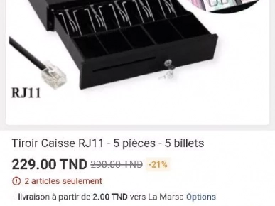 Tiroir de Caisse Pro