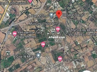 lot de 790m² a vendre