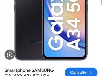 Samsung A 34 5G à vendre Samsung A 34 5G à vendre