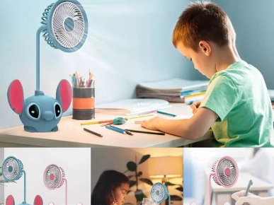 Ventilateur de bureau rechargeable