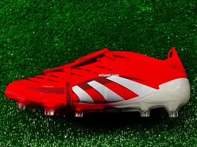 Adidas Predator Elite FG PURE VICTORY - RED / BLANC / NOIR