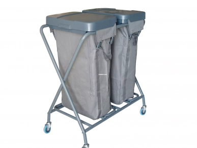 Chariot à linge 02 sacs Chariot à linge 02 sacs