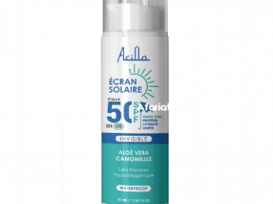 ECRAN SOLAIRE INVISIBLE 50ml-SPF50 NOUVELLE FORMULE ECRAN SOLAIRE INVISIBLE 50ml-SPF50 NOUVELLE FORMULE