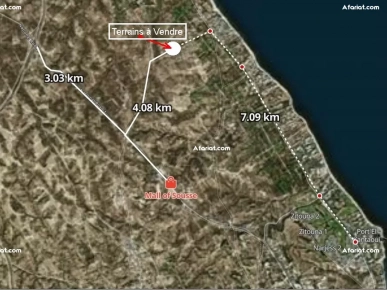 Terrains avec titres de propriétés individuelles à chott Meriem