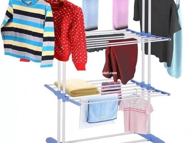 Sèche linge à 3 Niveaux avec Cintre Multifonction