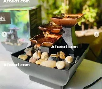 Fontaine de Table Relaxation D'intérieur USB 3V avec Lumière LED