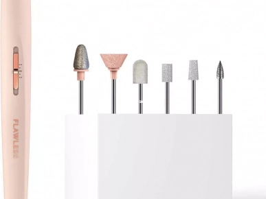 kit de manucure électrique Flowers Salon Nails Rechargeable.