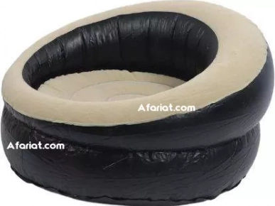Fauteuil gonflable rond