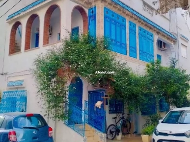 S+1 RDC À louer par nuitée à Sidi Bou Saïd