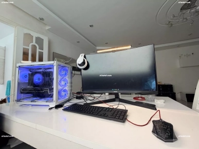setup complet avec pc gamer aquarium (offre)