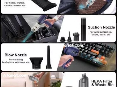 Aspirateur à main multifonctions rechargeable marque Ledeak