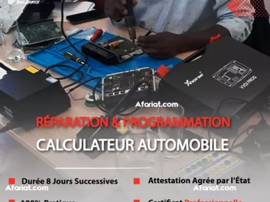 Formation accélérée en réparation & programmation calculateur Formation accélérée en réparation & programmation calculateur