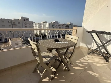 appartement s+2 vue sur mer chott Mariem