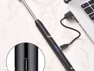 Briquet allume-gaz électronique USB rechargeable