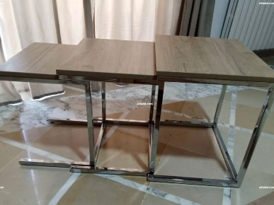 Trois tables gigognes basses