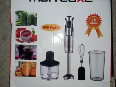Mon-Luxe 3 en 1 Mixeur Plongeant-Batteur 800 Watts