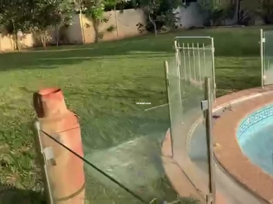 Garde corps piscine