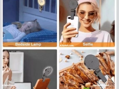 Mini Selfie Ring Light marque PLOKAMA