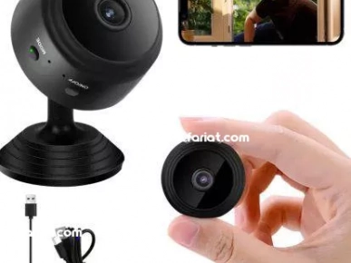 Mini Caméra WiFi sans Fil HD 1080p avec Coque Arrière Magnétique